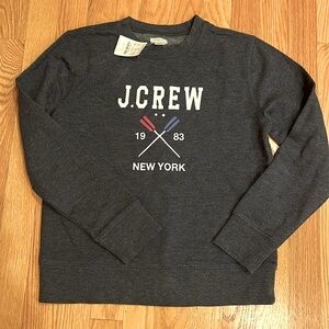 NWT JCrew Crewcuts sweatshirt size large 10-11